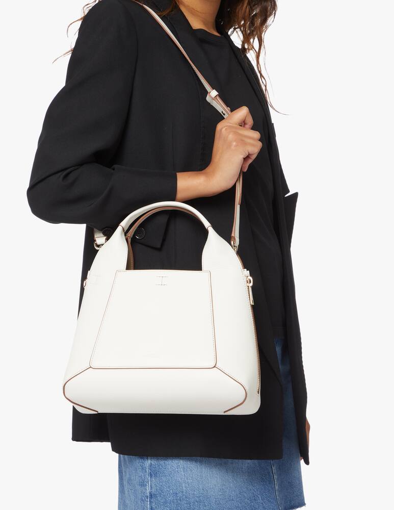 rinascente Furla Borsa hobo in pelle Gilda - bianco