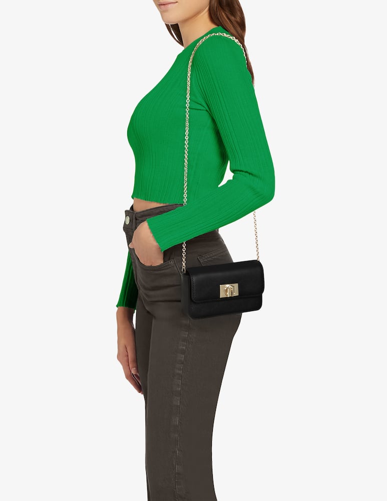 Furla 1927 mini crossbody bag - Black - picture 2 Furla 1927 mini crossbody bag - Black - picture 2