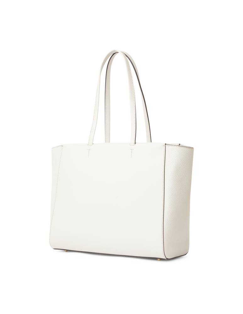 rinascente Furla Regina leather tote shopper bag - white