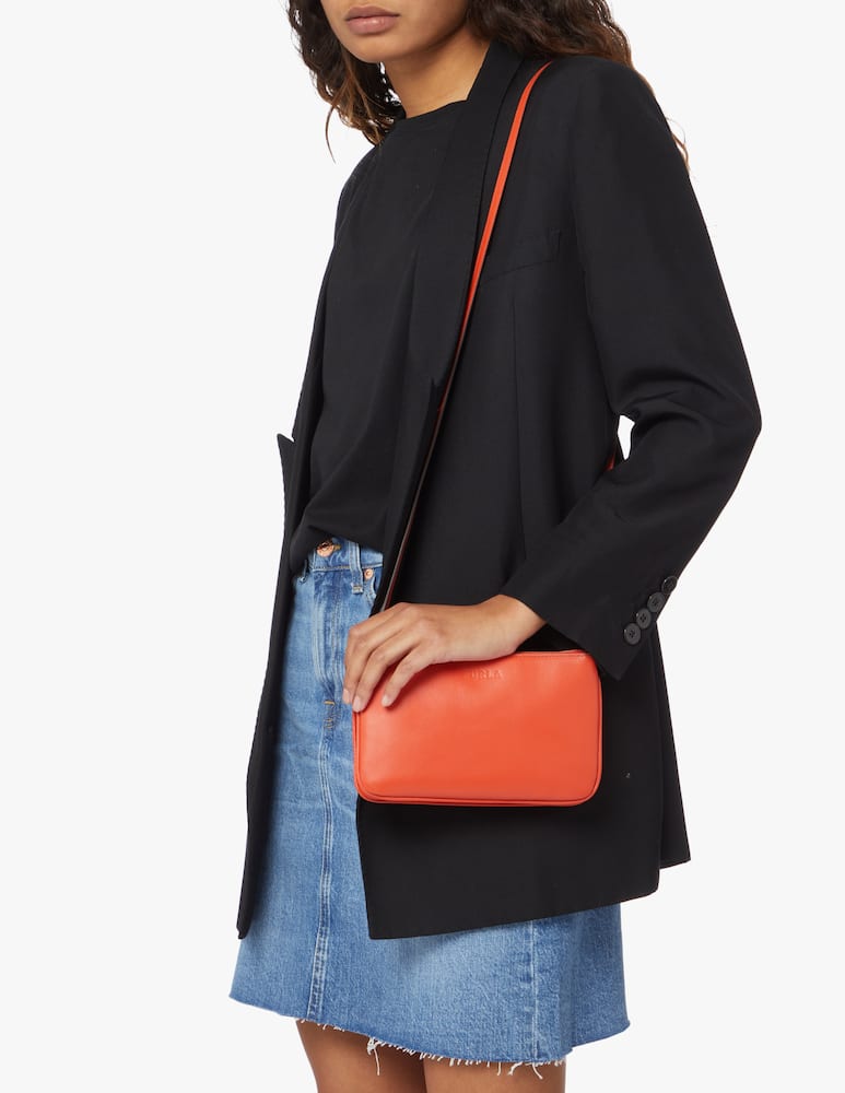 rinascente Furla Borsa a tracolla in pelle Miastella - arancione