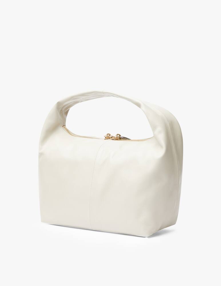 rinascente Furla Ginger leather hobo bag - white