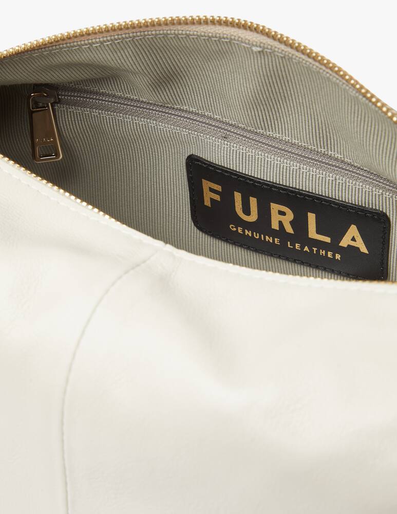 rinascente Furla Ginger leather hobo bag - white