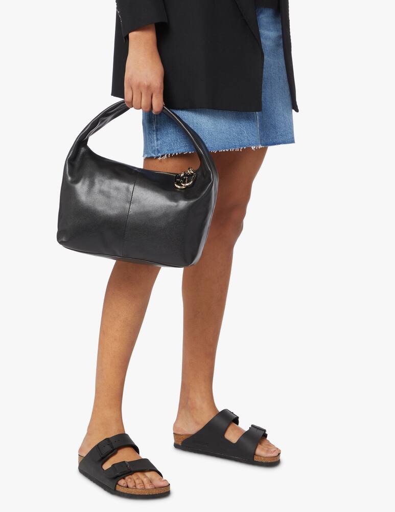 rinascente Furla Borsa hobo in pelle Ginger - nero