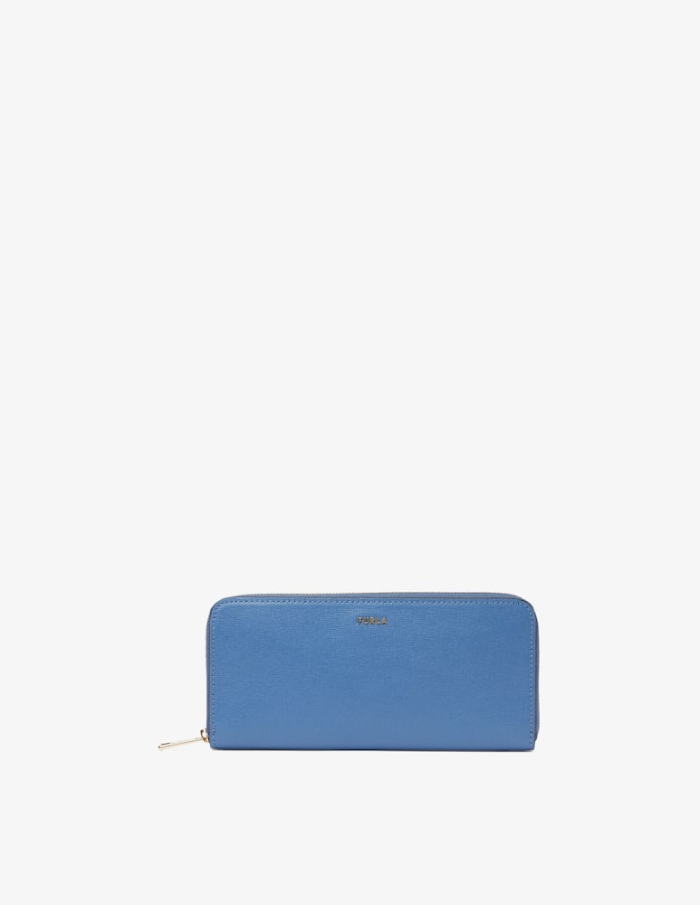 rinascente Furla Babylon Zip Around XL wallet - Light blue
