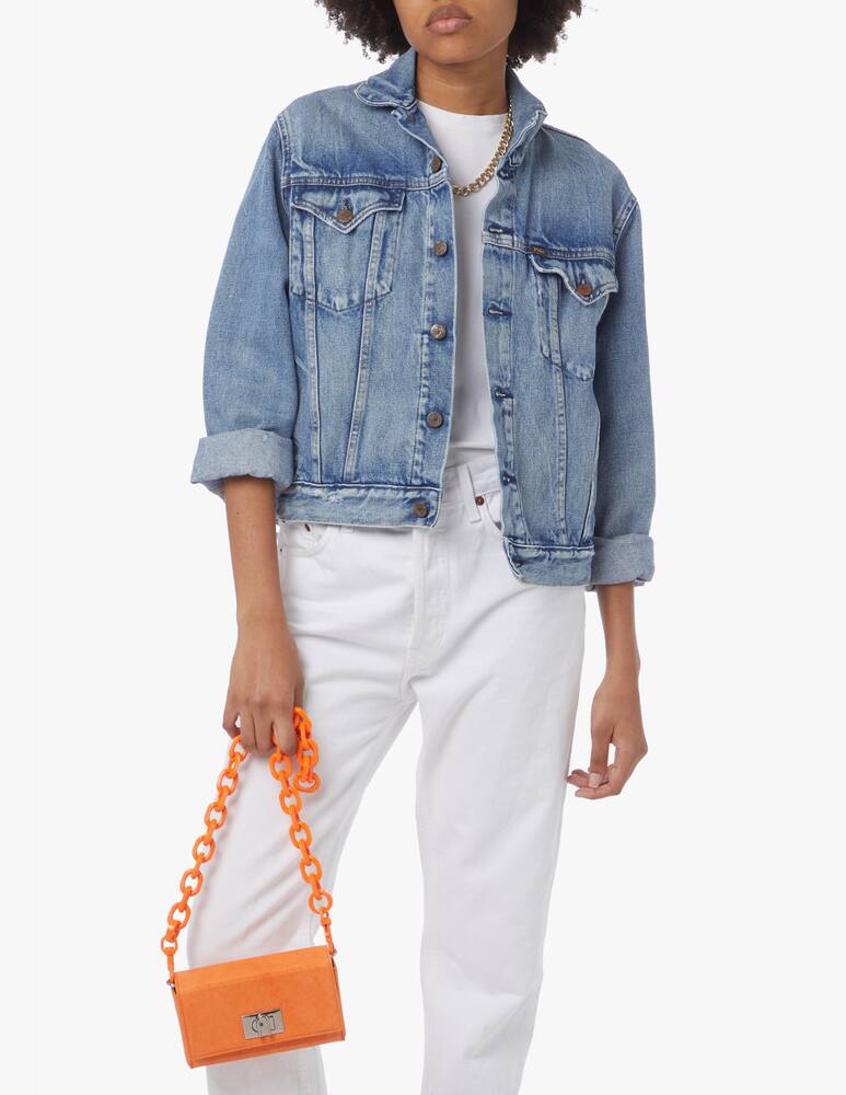 rinascente Furla Borsa a tracolla mini Bloombag - arancione