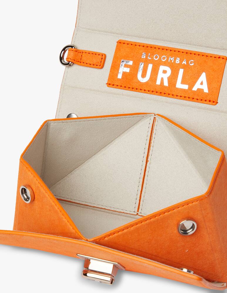 rinascente Furla Borsa a tracolla mini Bloombag - arancione