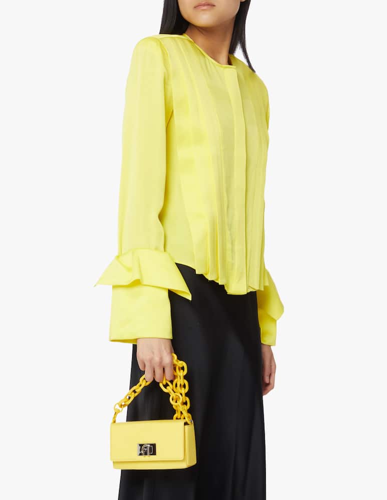 rinascente Furla Bloombag crossbody bag - yellow