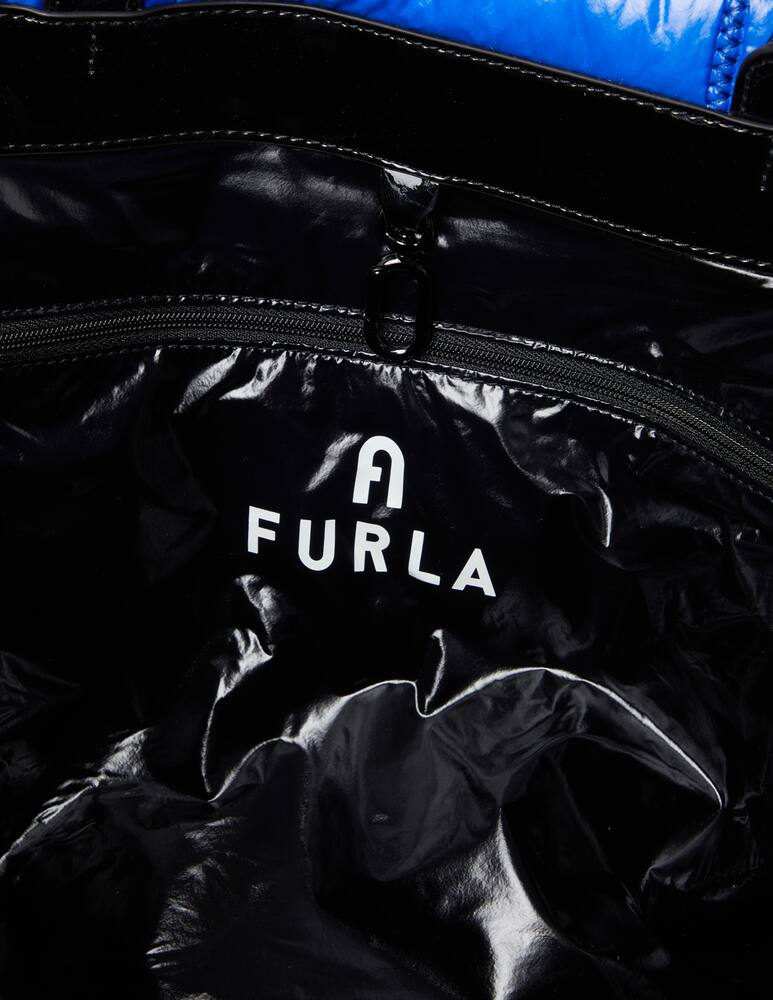 rinascente Furla Opportunity L puffy tote bag - Light blue