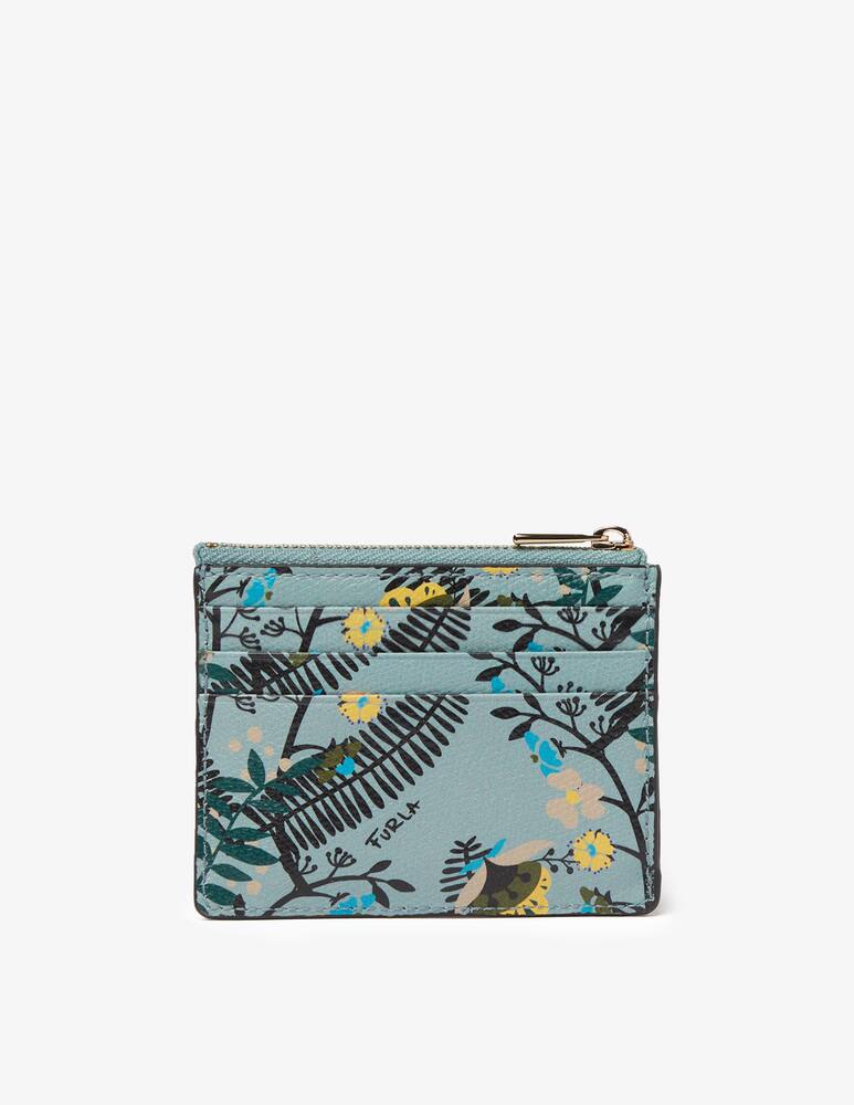 rinascente Furla S 1927 card holder - Light blue