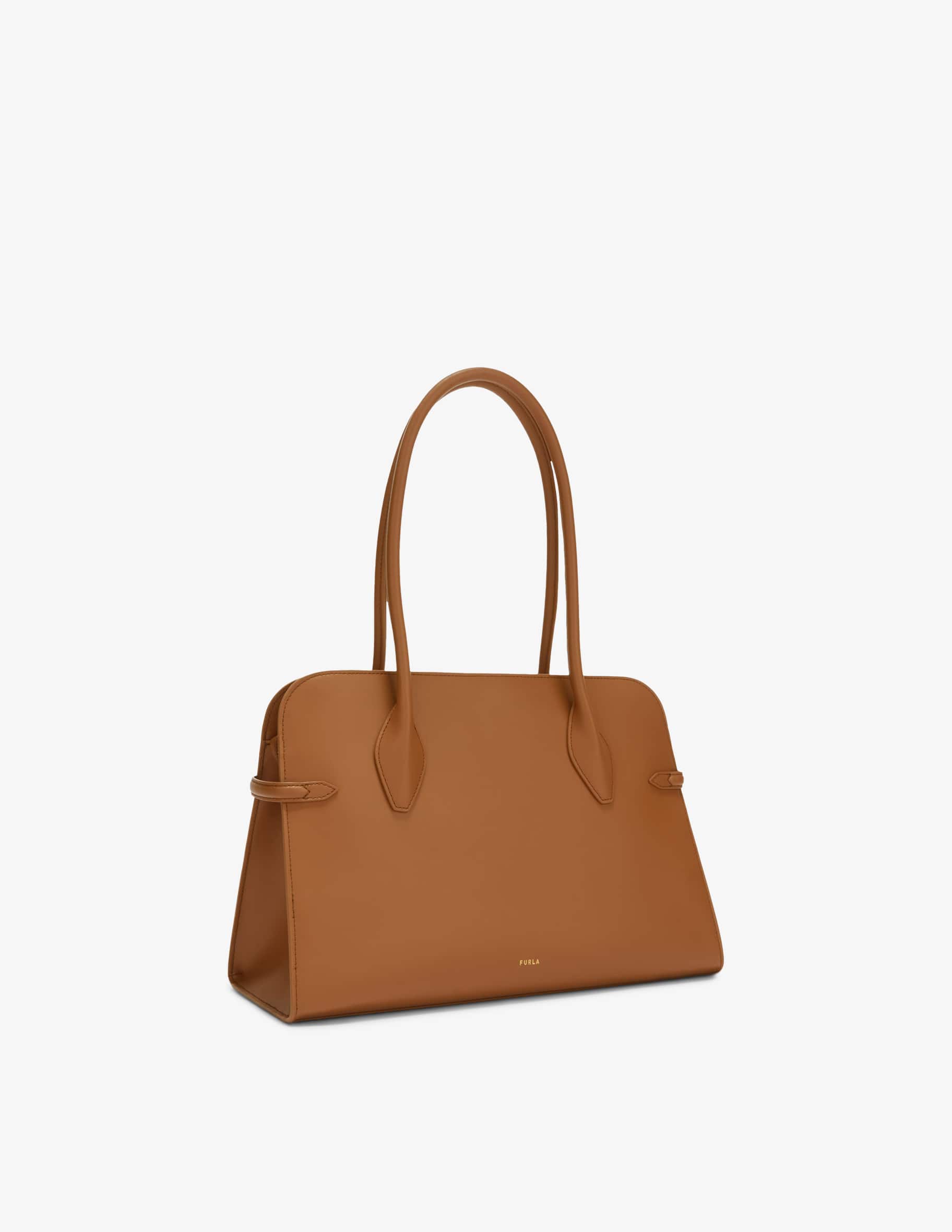 トートバッグ FURLA \"FURLA GOCCIA\" LARGE DOME BAG (WB01504 BX3104 O6000) GOCCIA L DOME FURLA WB01504.BX3104 O6000 NERO - Giglio Luxury