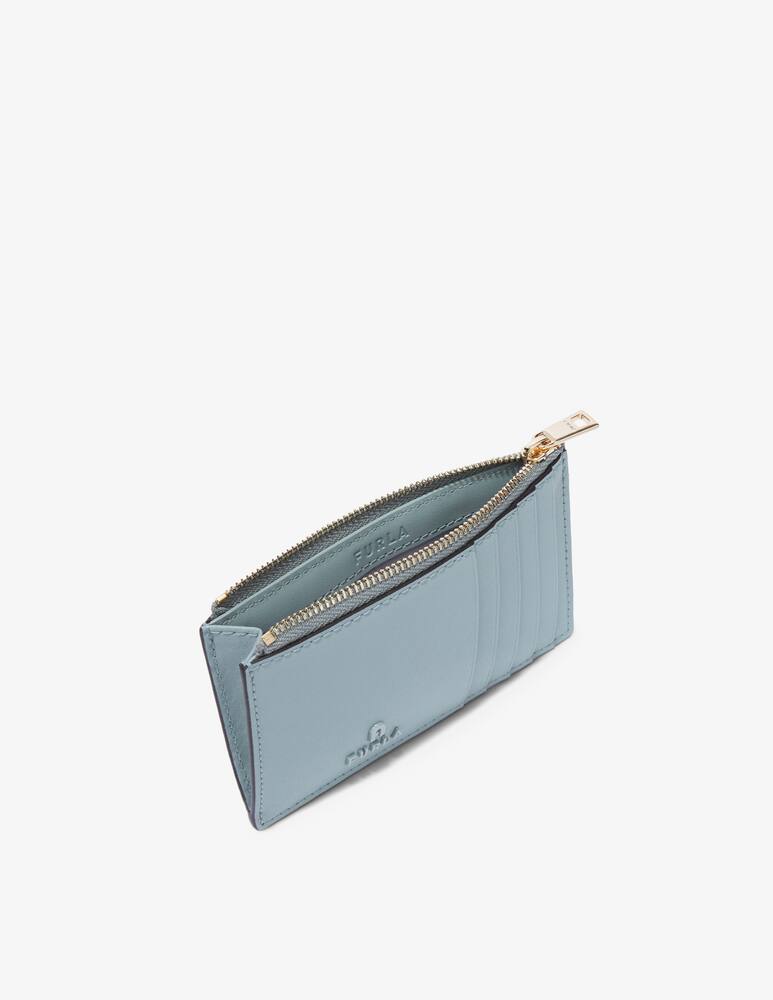 rinascente Furla Camel M zip cardholder