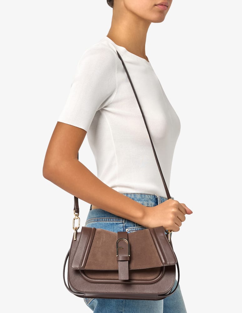 rinascente Furla Flow M top handle shoulder bag