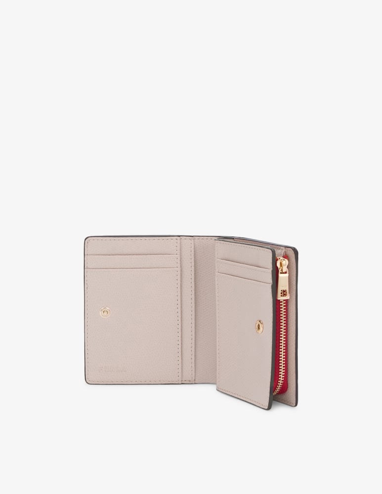 rinascente Furla Camel zip wallet