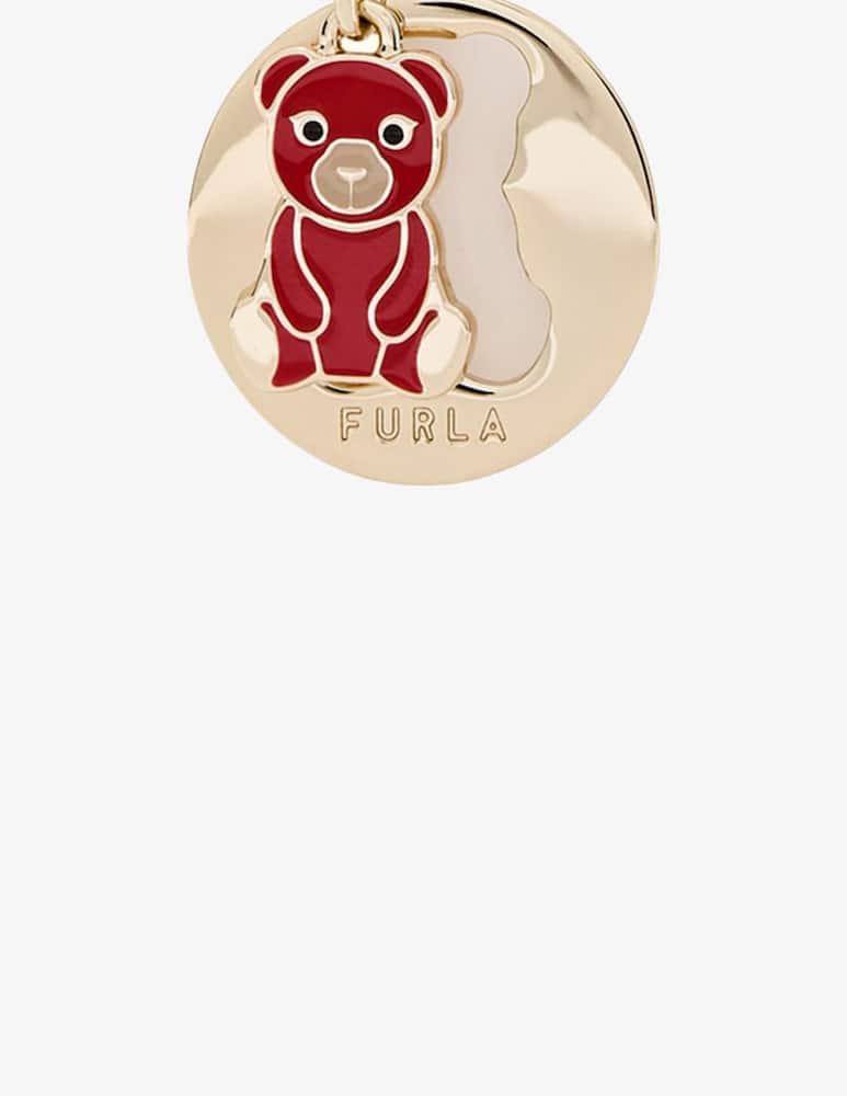 rinascente Furla Crystal bear key-chain
