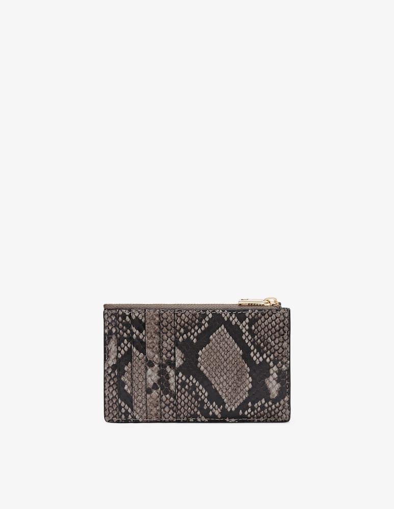 rinascente Furla Camel zip card case