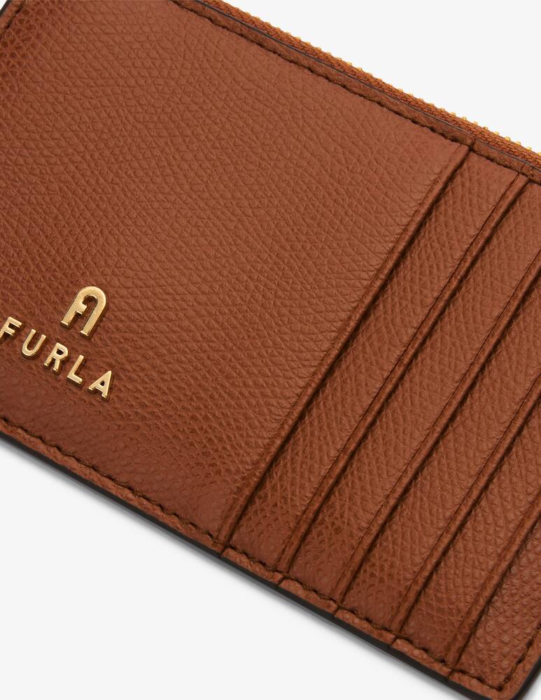 rinascente Furla Portacarte zip Camel