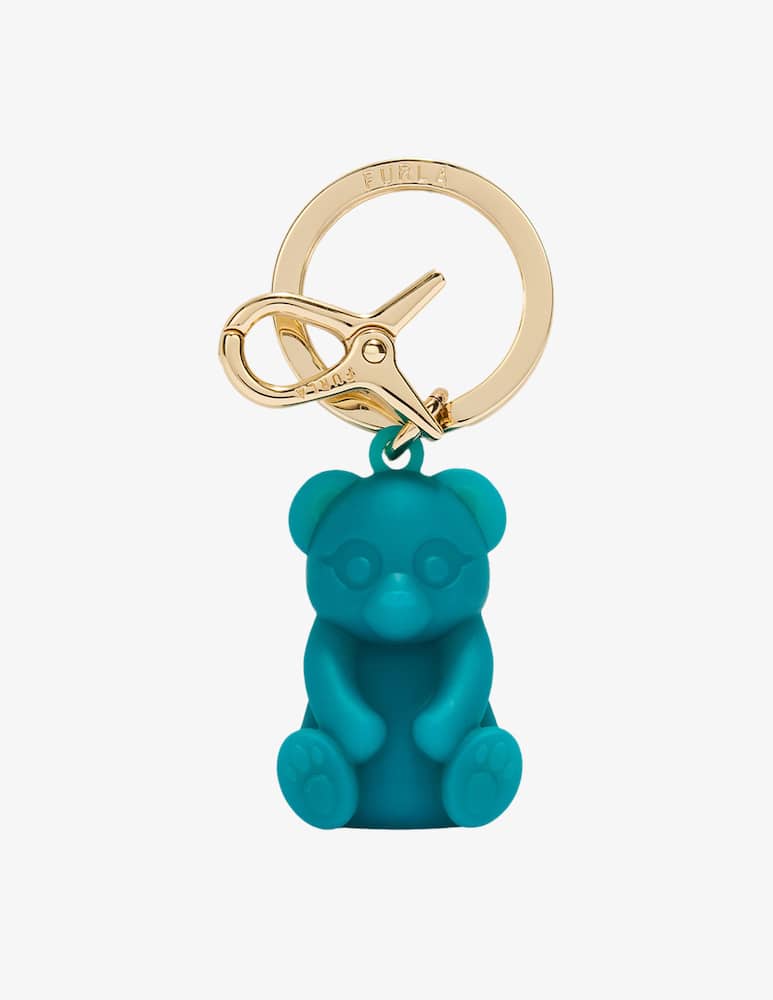 rinascente Furla Bear charm keyring