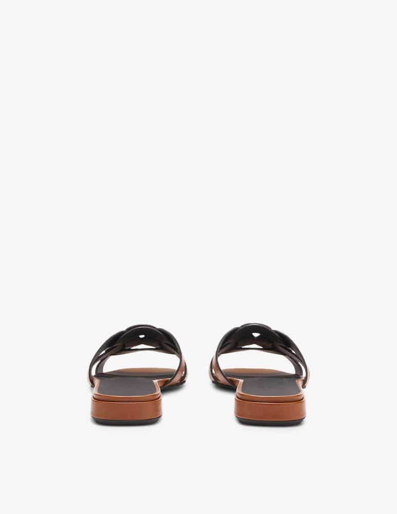 rinascente Furla Sandali bassi intrecciati in pelle