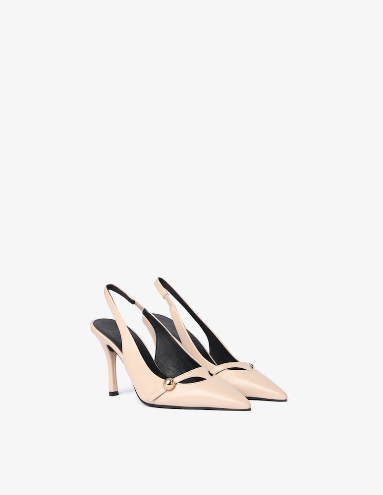 Furla Slingback leather heels - picture 2 Furla Slingback leather heels - picture 2