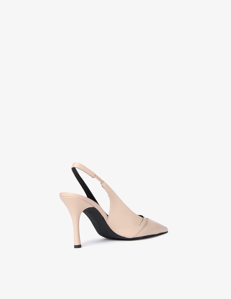 Furla Slingback leather heels - picture 3 Furla Slingback leather heels - picture 3