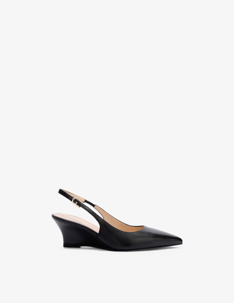 rinascente Furla Luce wedge slingback heels