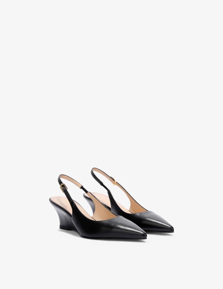 rinascente Furla Luce wedge slingback heels