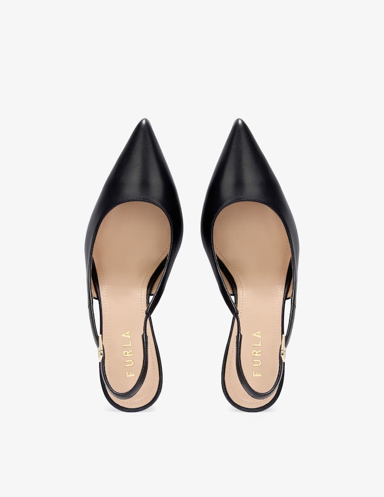 rinascente Furla Luce wedge slingback heels