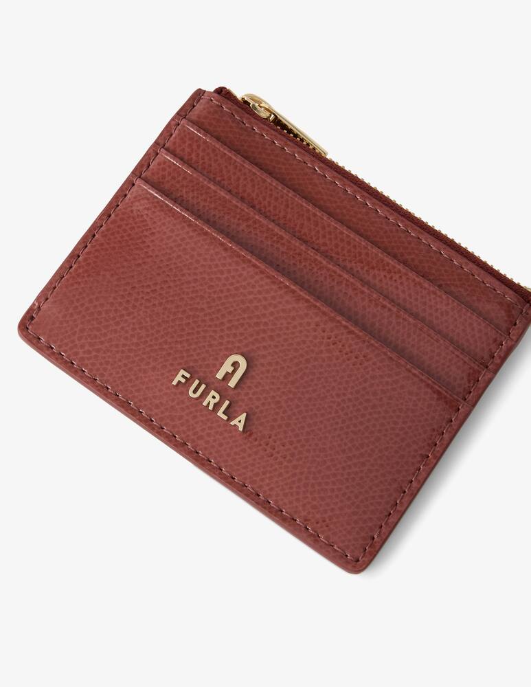 rinascente Furla Portacarte con zip Camel S