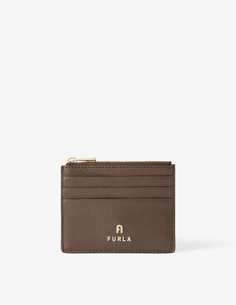 rinascente Furla Porta carte zip Camel S