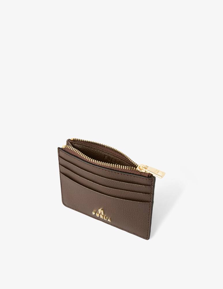 rinascente Furla Porta carte zip Camel S