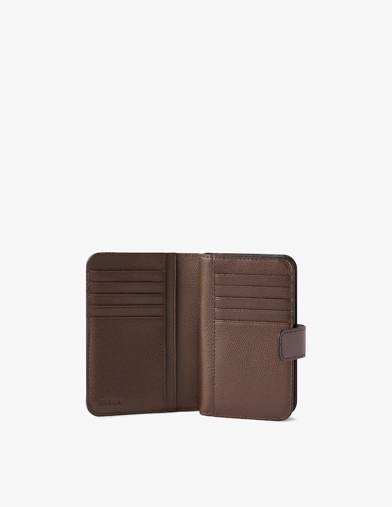 rinascente Furla Portafoglio compatto Camel M
