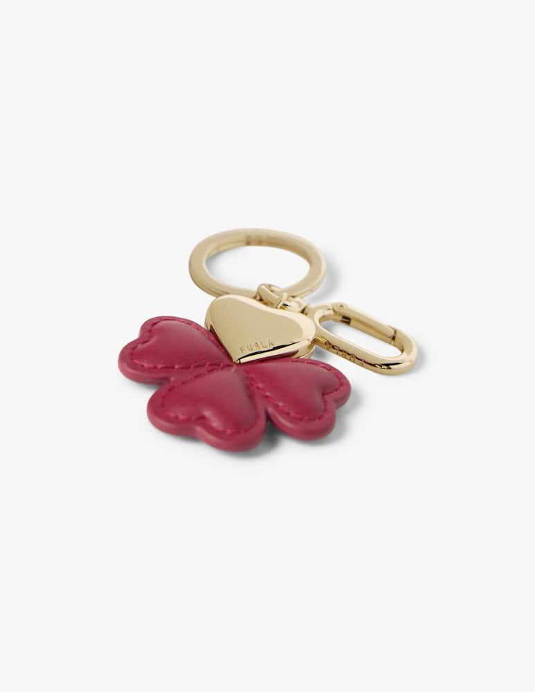 Furla Portachiavi charm cuore e quadrifoglio - immagine 2 Furla Portachiavi charm cuore e quadrifoglio - immagine 2