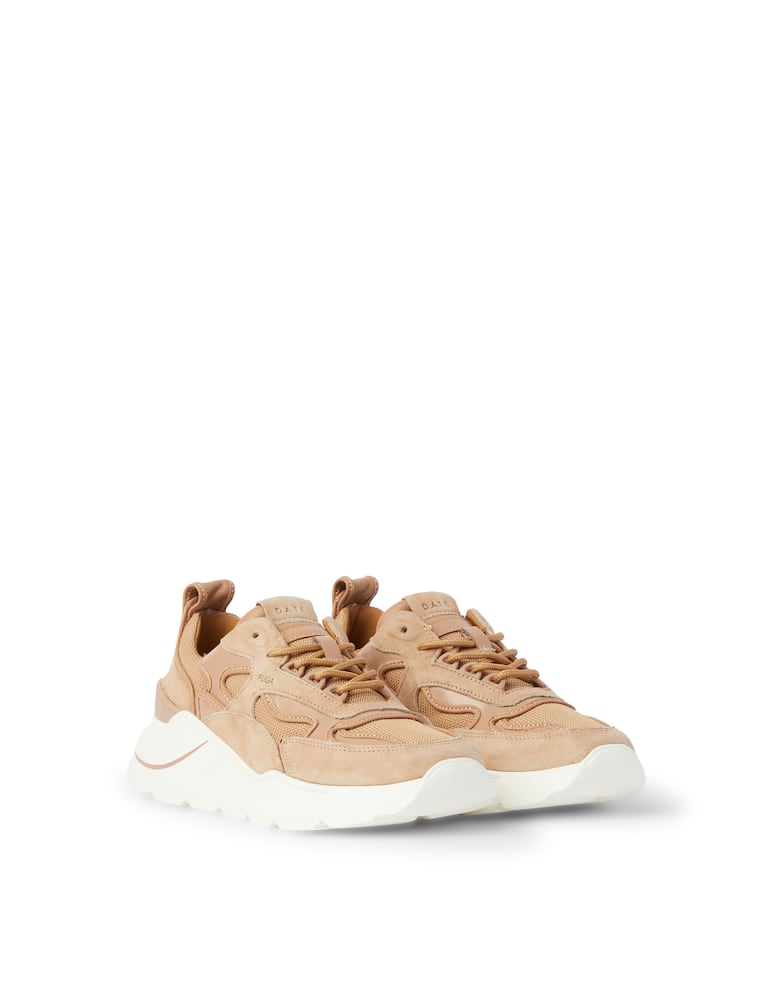 rinascente D.A.T.E. Fuga 2.0 leather low-top snekers - beige