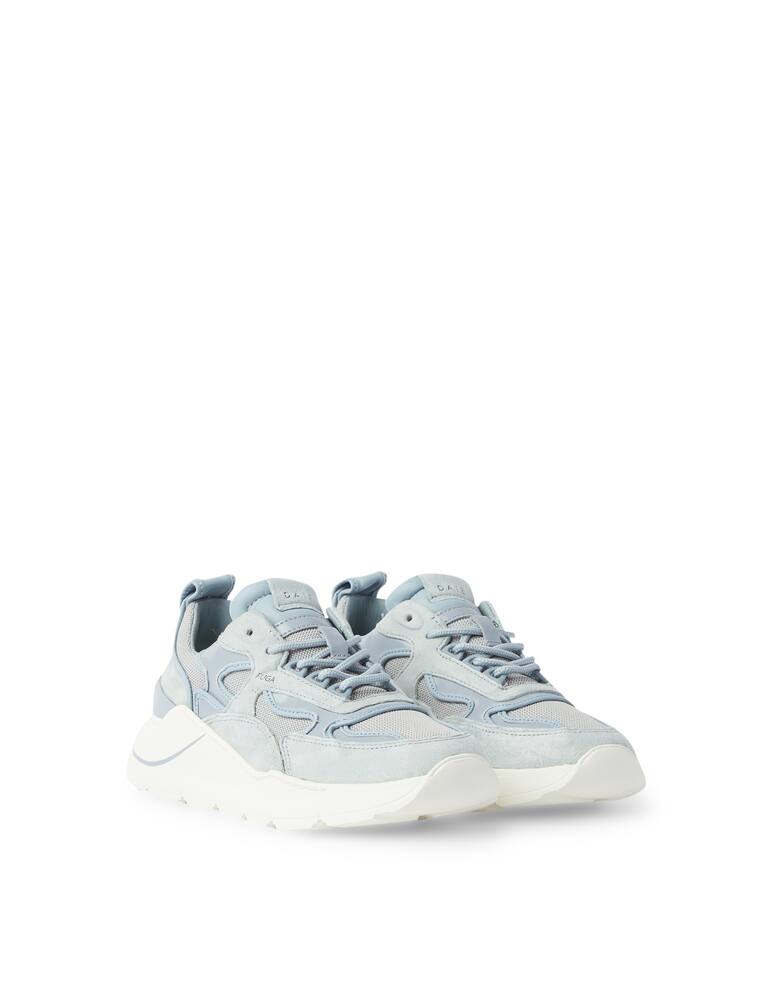 rinascente D.A.T.E. Sneakers in pelle Fuga 2 0 - azzurro