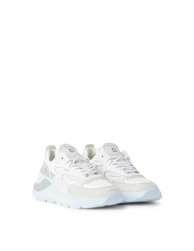 rinascente D.A.T.E. Sneakers in pelle Fuga dragon - bianco
