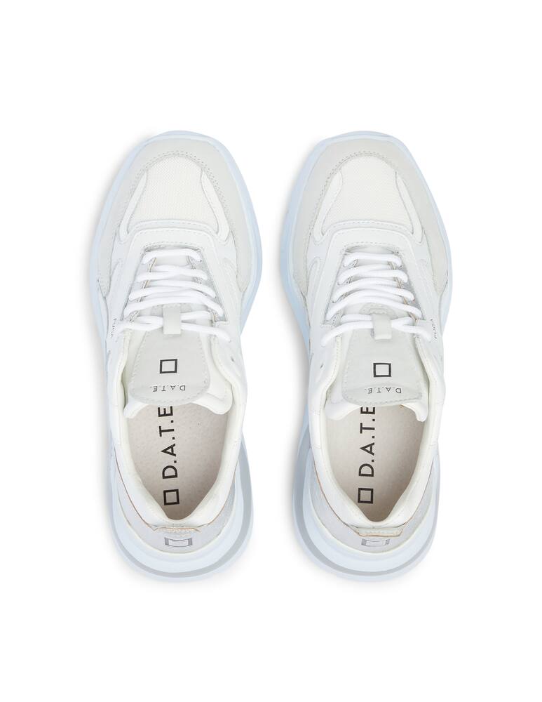 rinascente D.A.T.E. Sneakers in pelle Fuga dragon - bianco