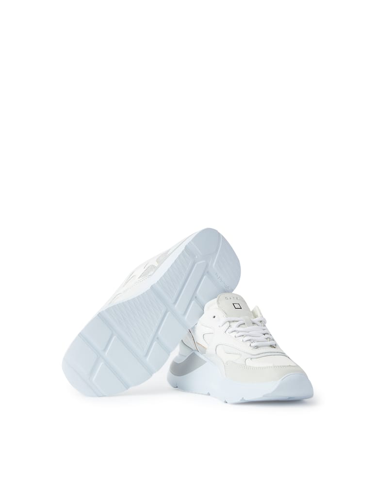 rinascente D.A.T.E. Sneakers in pelle Fuga dragon - bianco