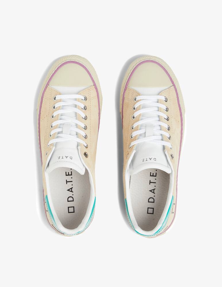 rinascente D.A.T.E. Sneakers in pelle scamosciata Linea - beige
