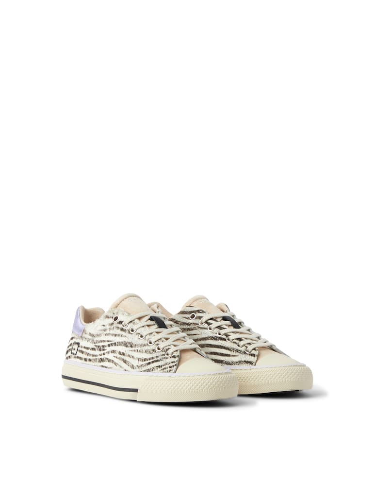 rinascente D.A.T.E. Sneakers in pelle Linea pony - bianco
