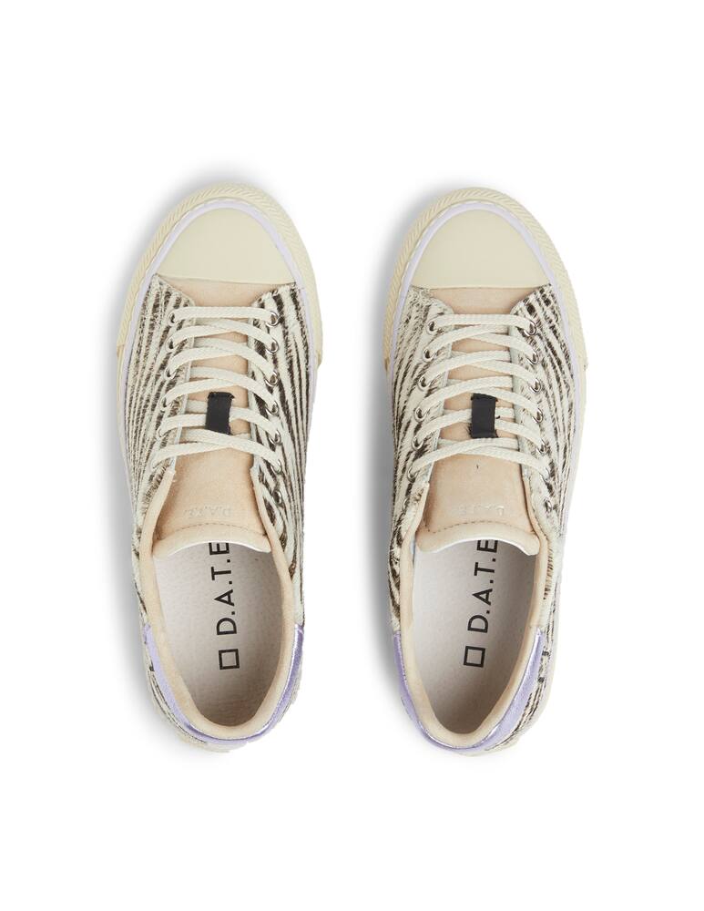 rinascente D.A.T.E. Sneakers in pelle Linea pony - bianco