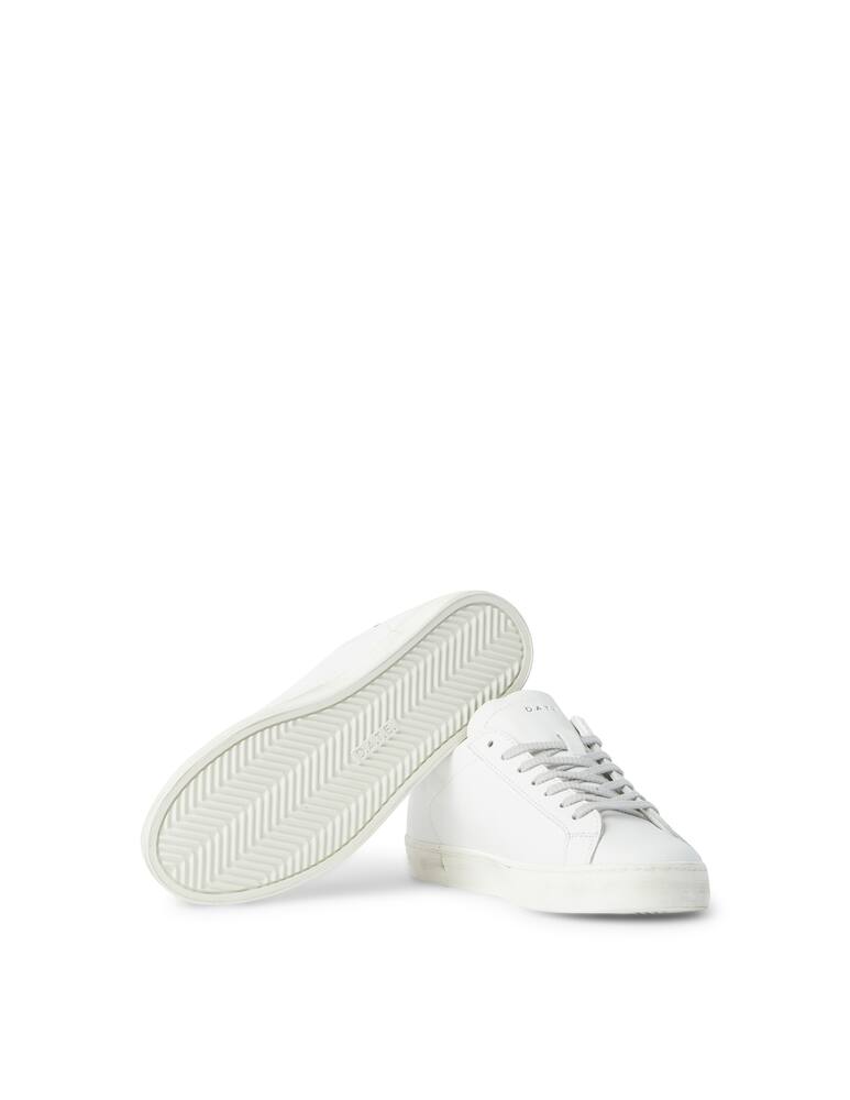 rinascente D.A.T.E. Hil Glitter leather low-top sneakers - white