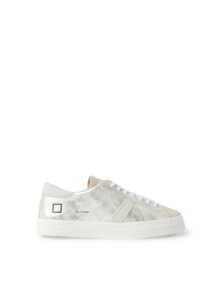 D.A.T.E. Hil Stardust leather sneakers - grey - picture 1 D.A.T.E. Hil Stardust leather sneakers - grey - picture 1
