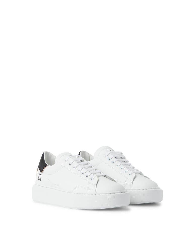 rinascente D.A.T.E. Sneakers in pelle Hil Staurdust - bianco