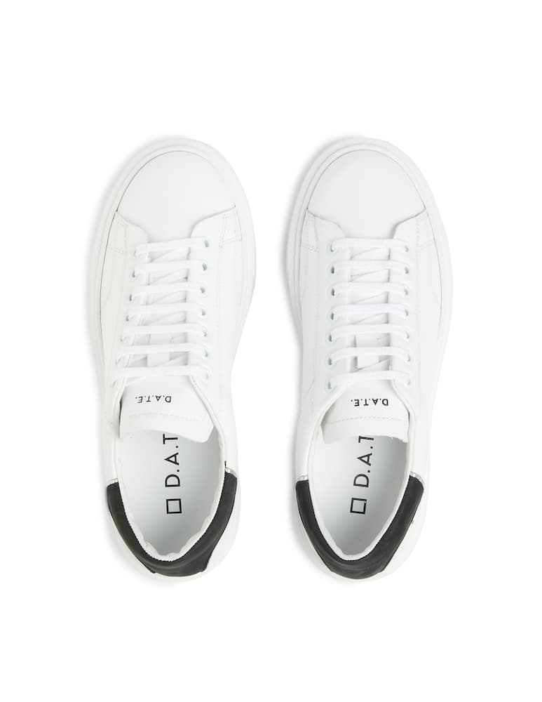 rinascente D.A.T.E. Sneakers in pelle Hil Staurdust - bianco