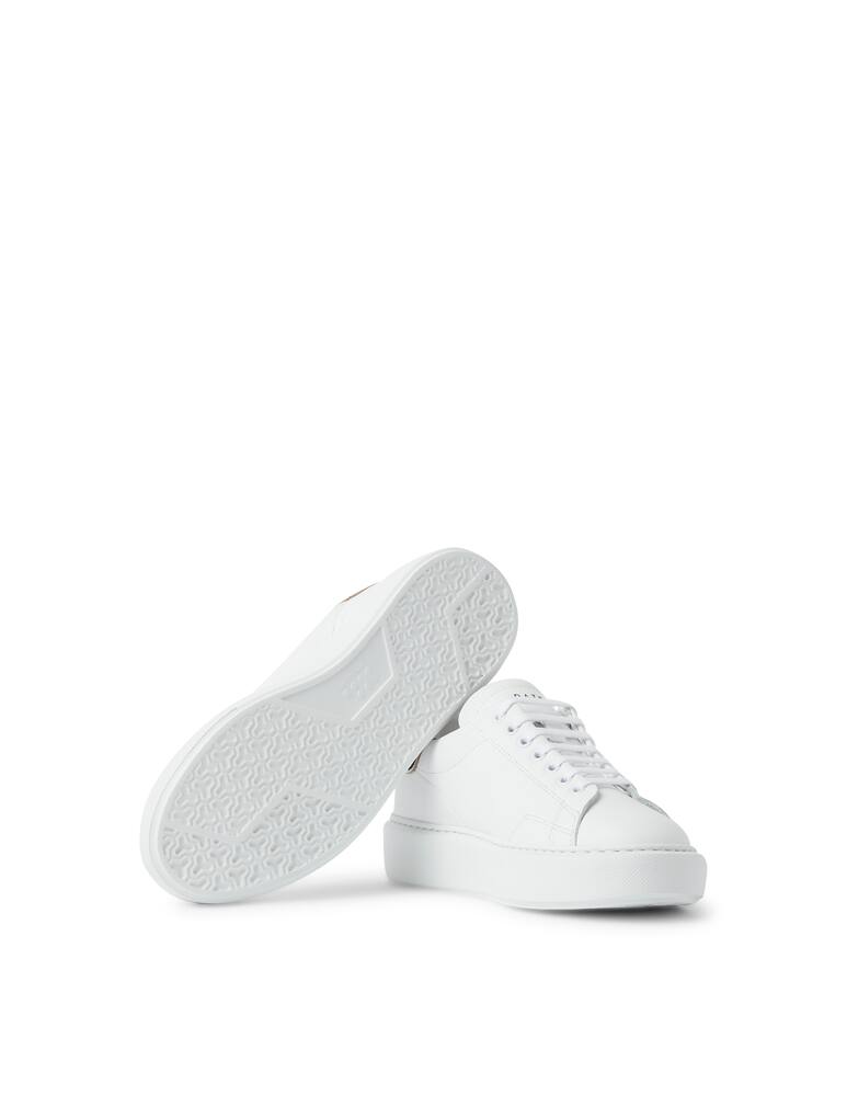 rinascente D.A.T.E. Sneakers in pelle Hil Staurdust - bianco