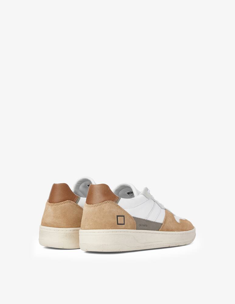 rinascente D.A.T.E. Sneakers basse court in suede - Beige