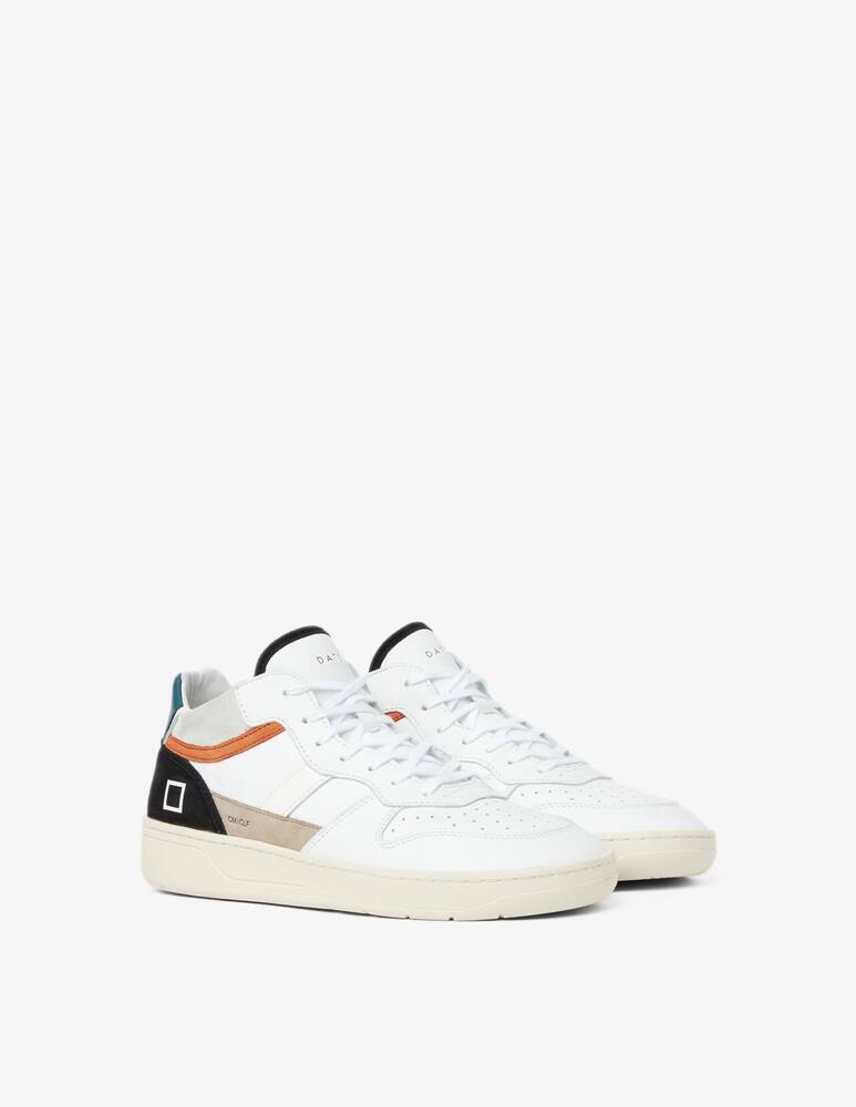 D.A.T.E. Court hi sneaker - White - picture 2 D.A.T.E. Court hi sneaker - White - picture 2