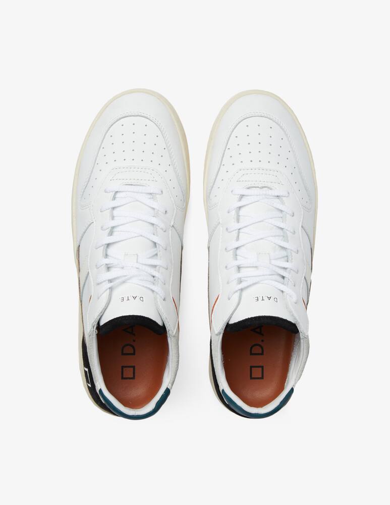 D.A.T.E. Court hi sneaker - White - picture 3 D.A.T.E. Court hi sneaker - White - picture 3