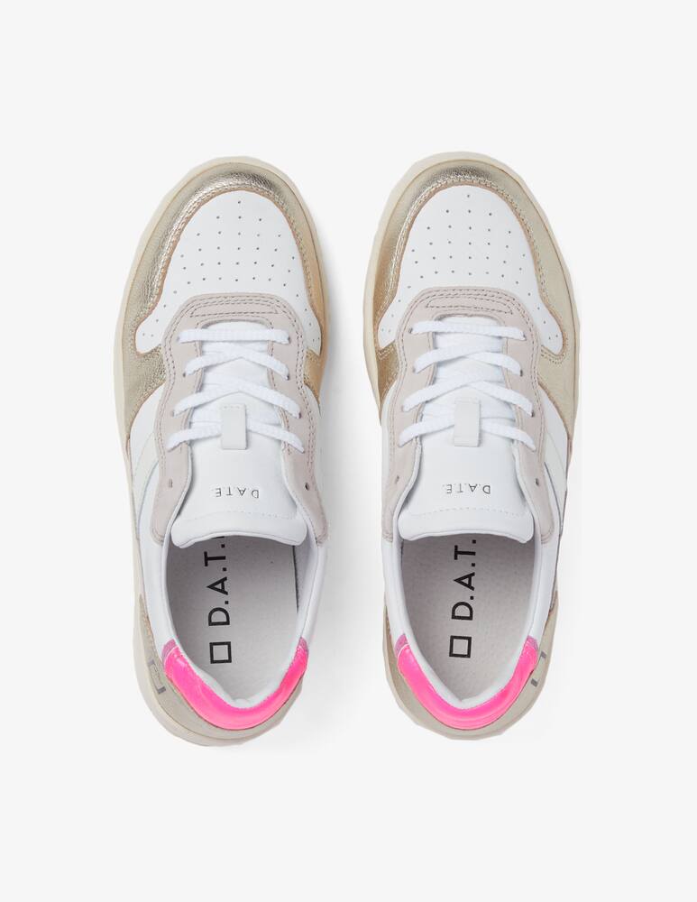 rinascente D.A.T.E. Sneakers laminati fluo Court 2.0