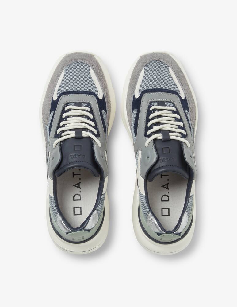 D.A.T.E. Sneakers fuga mesh army m8a - immagine 3 D.A.T.E. Sneakers fuga mesh army m8a - immagine 3